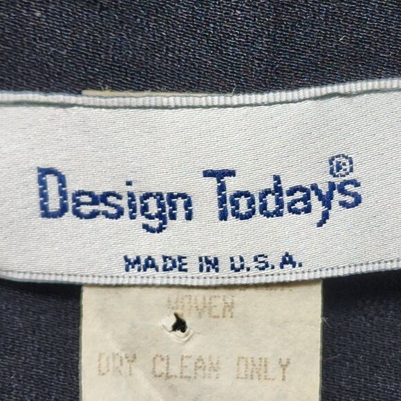 Vintage Design Today Full Length Single Button Cardigan, Women's XL - Picture 7 of 13